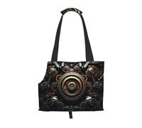 WZYCWB Steampunk Gear Lightweight travel bag for cats & breathable small dog shoulder bag for easy portability