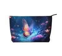 WZYCWB Strange Butterfly Patterned Toiletry Storage Bag, Essential for organizing Cosmetics and Skincare Products.