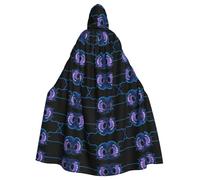 WZYCWB Strange creature Halloween hooded cape suitable for party carnival role-playing costumes