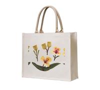 WZYCWB Strange flowers Printed three-dimensional canvas tote bag suitable for travel, work, fitness, camping and beach carrying
