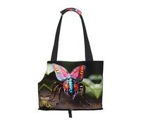 WZYCWB Strange Insects Lightweight travel bag for cats & breathable small dog shoulder bag for easy portability