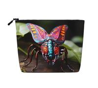 WZYCWB Strange Insects Patterned cosmetic bag, travel cosmetic bag, multifunctional storage bag, storage for daily necessities