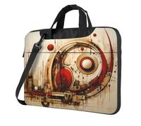 WZYCWB Strange Patterns 14 inch Print Laptop Crossbody Bag/Briefcase, Suitable for Daily Office Use and Business Travel