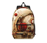 WZYCWB Strange Patterns Printed backpack with pockets - suitable for work, business trips, travel, sports