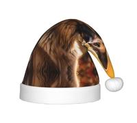 WZYCWB Strong shepherd dog Patterns Kids' Christmas Party Hats, Soft and Comfortable, Gentle on Skin, Kindergarten Class Party Gifts