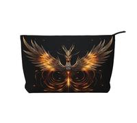 WZYCWB Stunning Phoenix Printed Cosmetic Storage Bag, Perfect for Business Trips and Travel.