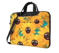 WZYCWB Sunflower Avatar 15.6 inch Print Laptop Crossbody Bag/Briefcase, Suitable for Daily Office Use and Business Travel