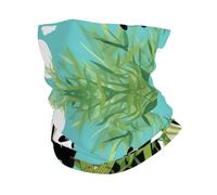 WZYCWB Sweat-Absorbing Quick Dry Headband, Suitable for All Kinds of Fitness and Outdoor Sports, Two Cute Big Pandas, Outdoor Sports Headband, White, One Size