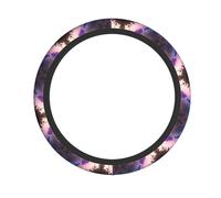 WZYCWB Sweeping on the fly Steering wheel cover - Skin-friendly and soft material, sweat-absorbing and breathable design, non-slip and wear-resistant