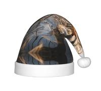 WZYCWB Swimming Mallard Ducks Patterns Kids' Christmas Party Hats, Soft and Comfortable, Gentle on Skin, Kindergarten Class Party Gifts