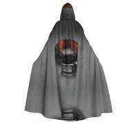 WZYCWB Technological belt Patterned Hooded Cape - Ideal Costume for Carnival/Festival Party Cosplay