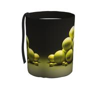 WZYCWB Tennis Diagram Hanging car Trash can is Suitable for Many Types of Cars. It is Practical and Convenient, and is Simply The Perfect Partner for Driving.