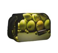WZYCWB Tennis diagram Portable Pencil Case ideal for organizing pens in the office or storing makeup brushes