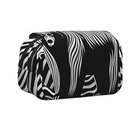 WZYCWB The blackened bear. Portable Pencil Case ideal for organizing pens in the office or storing makeup brushes