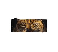 WZYCWB The Deep Eyed Leopard Print Headband for Kids Elastic Bow Hair Accessories 0-6 Months Hair Bows for Newborn Infant Toddler