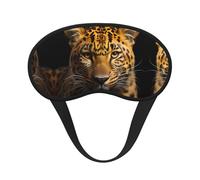 WZYCWB The deep-Eyed Leopard Printed Sleeping Eye mask, Full Coverage, relieves Eye Fatigue