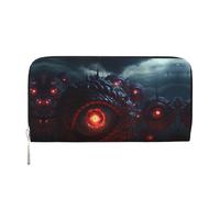 WZYCWB The Devil's Eye. Leather clutch bags zipper wallets and card holders are perfect for travel or daily use, The Devil's Eye., One Size