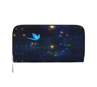 WZYCWB The Devil's Eye. Leather clutch bags zipper wallets and card holders are perfect for travel or daily use, The Darkness Of Night, One Size