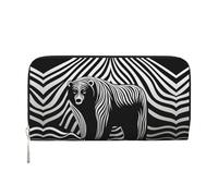 WZYCWB The Devil's Eye. Leather clutch bags zipper wallets and card holders are perfect for travel or daily use, The Blackened Bear., One Size