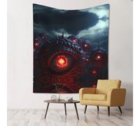 WZYCWB The Devil's Eye. Printed decorative wall hanging 60x51 inches - suitable for camping party home decoration