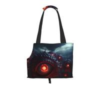 WZYCWB The Devil's Eye. Printed Pet Shoulder Bag - Lightweight, Breathable Travel Small Pet Shoulder Bag