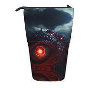 WZYCWB The Devil's Eye. Printed Retractable Pen Holder Suitable for use as a Simple Cosmetic Bag, Wallet, etc.