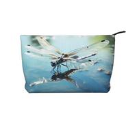 WZYCWB The Dragonfly Flies Low. Printed Cosmetic Storage Bag, Perfect for Business Trips and Travel.