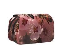 WZYCWB The hard-working bee. Portable Pencil Case ideal for organizing pens in the office or storing makeup brushes