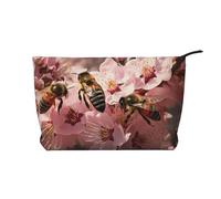 WZYCWB The Hard-Working bee. Printed Cosmetic Storage Bag, Perfect for Business Trips and Travel.