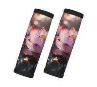 WZYCWB The Lotus in Full Bloom Printed Suitcase Handle Cover - wear-Resistant Trolley Cover, a Must-Have for Travel