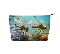 WZYCWB The Quiet Dragonfly Printed Cosmetic Storage Bag, Perfect for Business Trips and Travel.