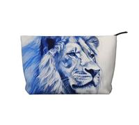 WZYCWB The Silent Lion Printed Cosmetic Storage Bag, Perfect for Business Trips and Travel.