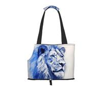 WZYCWB The Silent Lion Printed Pet Shoulder Bag - Lightweight, Breathable Travel Small Pet Shoulder Bag