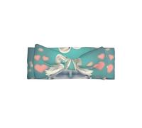 WZYCWB The Swan in Love Baby Bow Headband Girls Elastic Bow Hair Accessories Headband Suitable for Babies 0-6 Months, Very Meaningful Gift