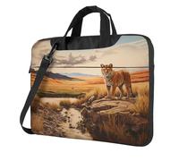 WZYCWB The tiger is strong. 15.6 inch Print Laptop Crossbody Bag/Briefcase, Suitable for Daily Office Use and Business Travel