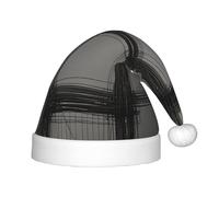 WZYCWB Thick lines interweaving horizontally and vertically Patterned Christmas Party Hat, Children's Class Activity Gift, Christmas Holiday Decoration Prop