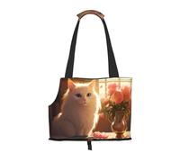 WZYCWB Tibetan long-haired cat Printed Pet Shoulder Bag - Lightweight, Breathable Travel Small Pet Shoulder Bag