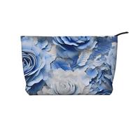 WZYCWB Tie-Dyed Roses Printed Cosmetic Storage Bag, Perfect for Business Trips and Travel.