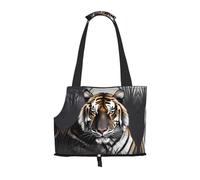 WZYCWB Tiger at rest Lightweight travel bag for cats & breathable small dog shoulder bag for easy portability