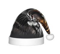 WZYCWB Tiger at rest Patterns Kids' Christmas Party Hats, Soft and Comfortable, Gentle on Skin, Kindergarten Class Party Gifts