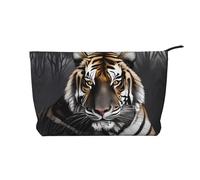 WZYCWB Tiger at Rest Printed Cosmetic Storage Bag, Perfect for Business Trips and Travel.