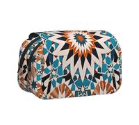 WZYCWB tile Portable Pencil Case ideal for organizing pens in the office or storing makeup brushes