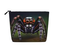 WZYCWB Tropical rainforest spiders Patterned cosmetic bag, travel cosmetic bag, multifunctional storage bag, storage for daily necessities