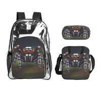 WZYCWB Tropical rainforest spiders Printed backpack set | Lunch bag and pencil case | Perfect for work, business trips, and vacations.