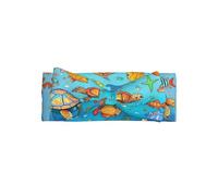 WZYCWB Turtle and Fish Bow Headband Children Elastic Bow Hair Accessories 0-6 Months Hair Bows for Newborns Infants Toddlers