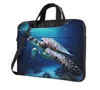 WZYCWB Turtles on Parade 14 inch Print Laptop Crossbody Bag/Briefcase, Suitable for Daily Office Use and Business Travel