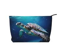 WZYCWB Turtles on Parade Printed Cosmetic Storage Bag, Perfect for Business Trips and Travel.