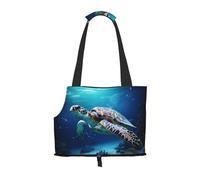 WZYCWB Turtles on Parade Printed Pet Shoulder Bag - Lightweight, Breathable Travel Small Pet Shoulder Bag