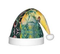 WZYCWB Two giraffes. Patterns Kids' Christmas Party Hats, Soft and Comfortable, Gentle on Skin, Kindergarten Class Party Gifts