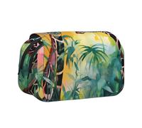 WZYCWB Two giraffes. Portable Pencil Case ideal for organizing pens in the office or storing makeup brushes